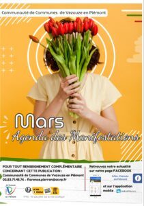 Agenda des Manifestations Mars 2025